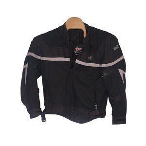 Tour Master Black Draft Motorcycle Draft‎ Jacket Men's Size Medium 42